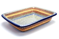Polish Pottery Baker - Lasagna - Autumn