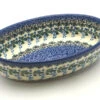 Polish Pottery Baker - Oval - Small - Wisteria