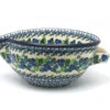 Polish Pottery Batter Bowl - 1 Quart - Blue Berries