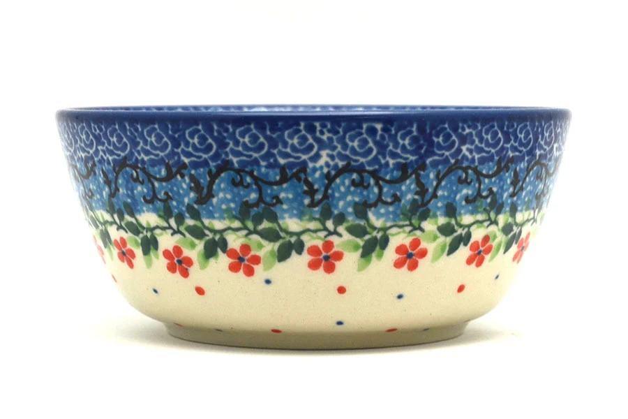 Polish Pottery Bowl - Ice Cream/Dessert - Crown Princess - Image 2