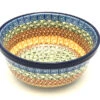 Polish Pottery Bowl - Soup And Salad - Autumn