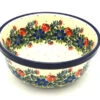 Polish Pottery Bowl - Soup And Salad - Garden Party
