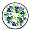 Polish Pottery Coaster - Blue Berries