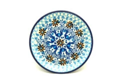 Polish Pottery Coaster - Blue Yonder