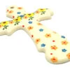 Polish Pottery Cross - Large (8") - Buttercup