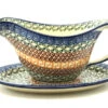 Polish Pottery Gravy Boat - Autumn