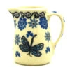 Polish Pottery Miniature Pitcher - Dragonfly