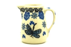 Polish Pottery Miniature Pitcher - Dragonfly