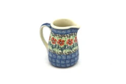 Polish Pottery Miniature Pitcher - Maraschino