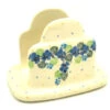 Polish Pottery Napkin Holder - Spring Viola