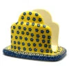 Polish Pottery Napkin Holder - Sunburst
