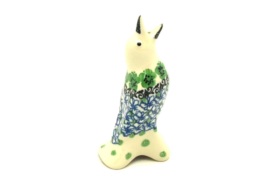 Polish Pottery Pie Bird - Kiwi 1 Polish Pottery Pie Bird - Kiwi