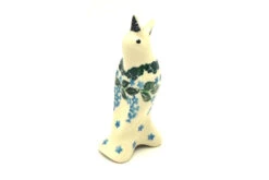 Polish Pottery Pie Bird - Wisteria