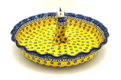 Polish Pottery Pie Set - Sunburst