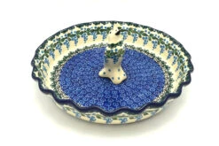 Polish Pottery Pie Set - Wisteria