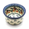 Polish Pottery Ramekin - Red Robin