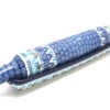 Polish Pottery Rolling Pin With Stand - Blue Yonder