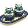 Polish Pottery Salt & Pepper Set - Morning Glory