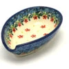 Polish Pottery Spoon Rest - Cherry Jubilee