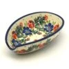 Polish Pottery Spoon Rest - Garden Party