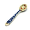 Polish Pottery Spoon - Small - Crimson Bells