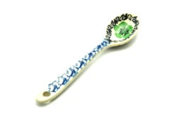 Polish Pottery Spoon - Small - Kiwi