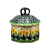 Polish Pottery Trinket Box - Daffodil