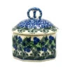 Polish Pottery Trinket Box - Huckleberry