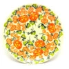 Polish Pottery Salad Plate - Vena Pumpkins